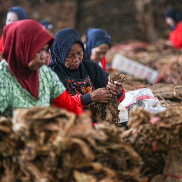Pekerja sigaret kretek tangan